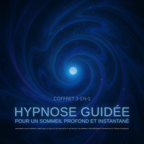Couverture audiobook de Hypnose Guidée pour un Sommeil Profond et Instantané - Coffret 3-en-1, de Institut Du Sommeil Et De L'Hypnose Therapeutique