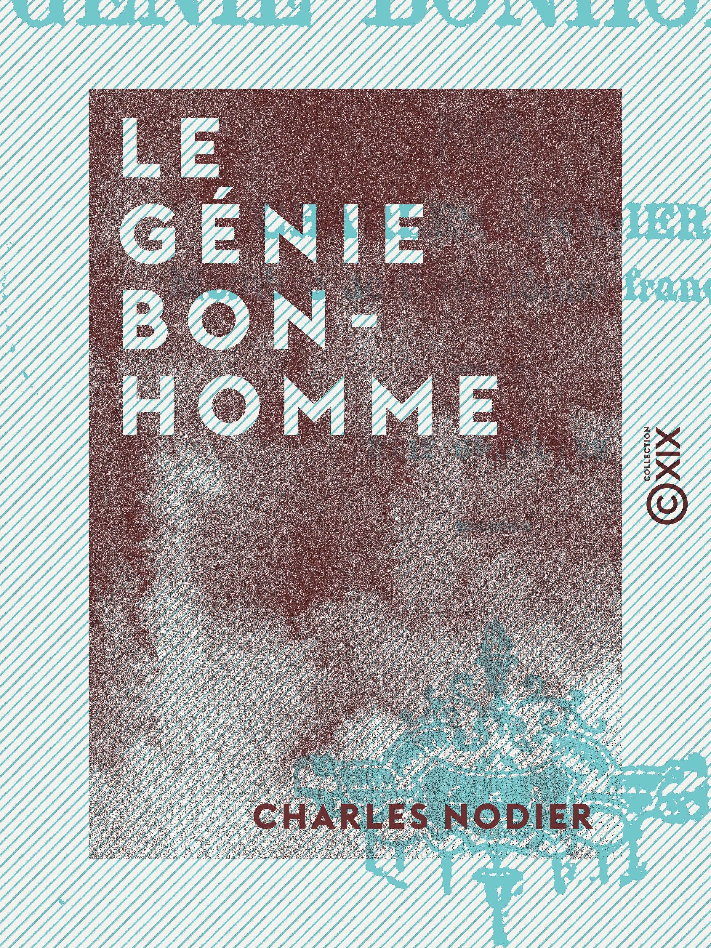 Couverture ebook de Le Génie Bonhomme, de Charles Nodier