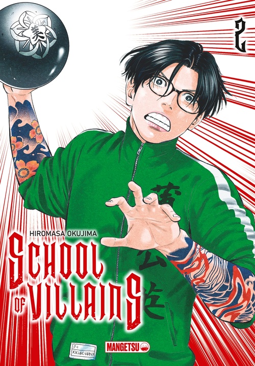 Couverture ebook de School of Villains T02, de Hirosama Okushima