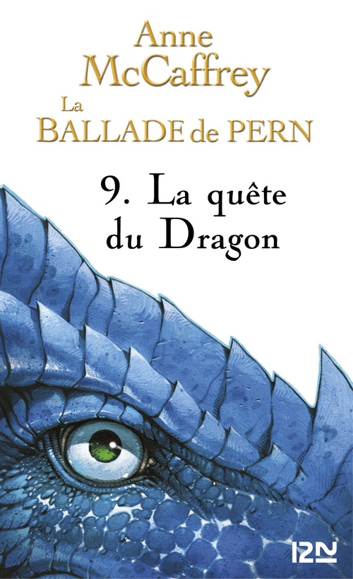 ebook cover of La quête du dragon, by Anne McCaffrey