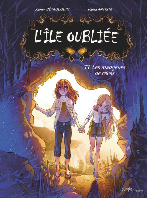 ebook cover of L'île oubliée - Tome 1 - Les mangeurs de rêves, by Paola Antista, Xavier Betaucourt