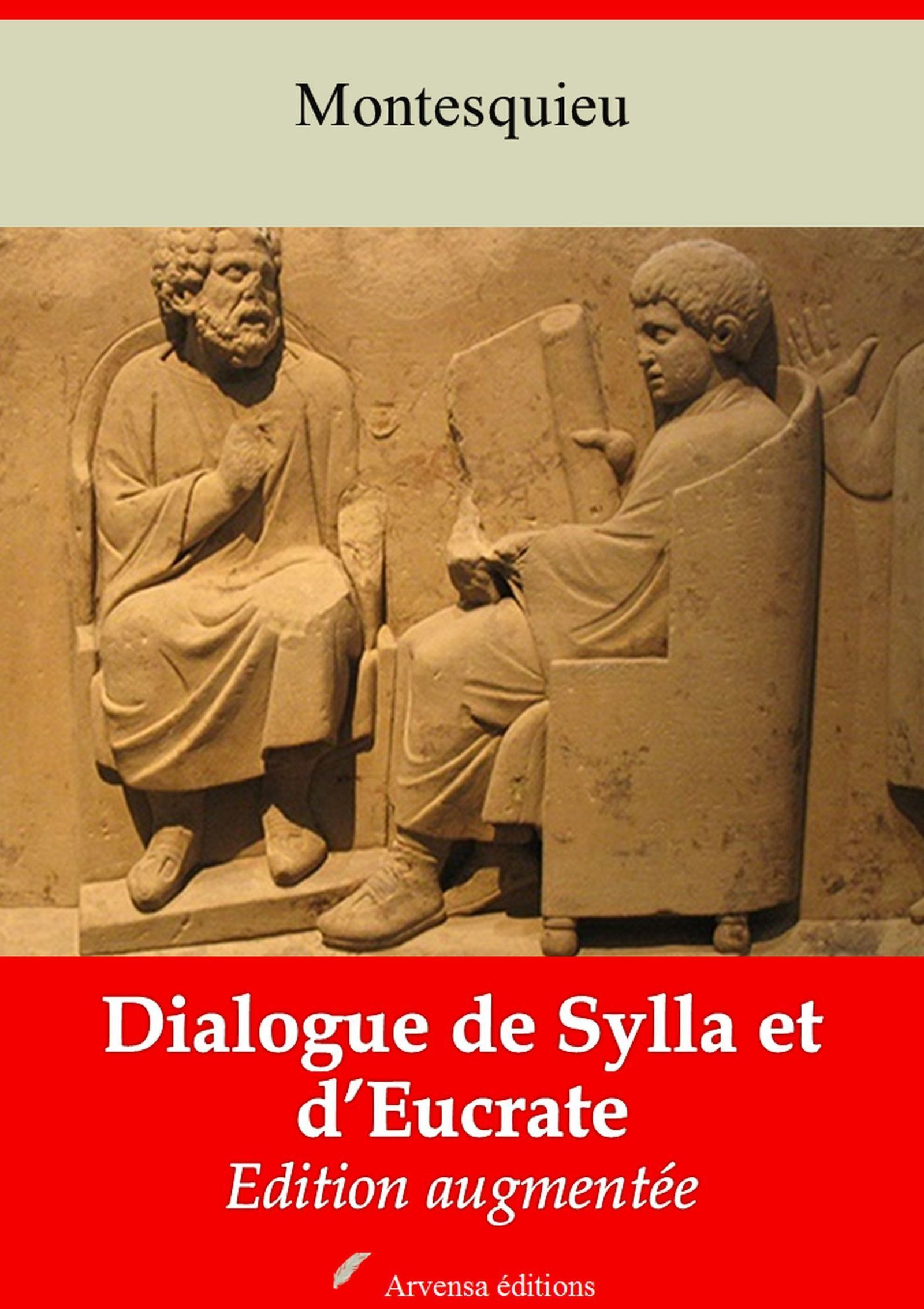 Couverture ebook de Dialogue de Sylla et d´Eucrate - suivi d'annexes, de Charles De Montesquieu