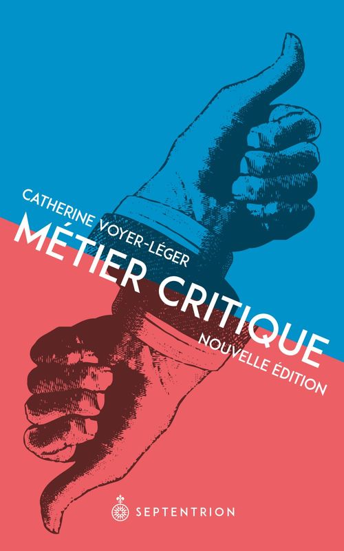 ebook cover of Métier critique, by Voyer-Leger Catherin