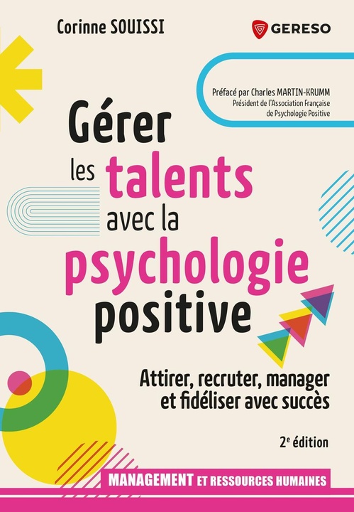 Couverture ebook de Gérer les talents avec la psychologie positive, de Corinne Souissi