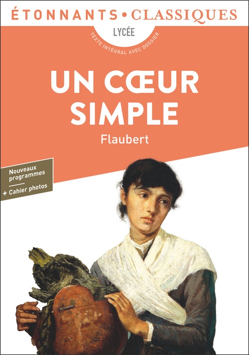 Couverture ebook de Un coeur simple, de Gustave Flaubert