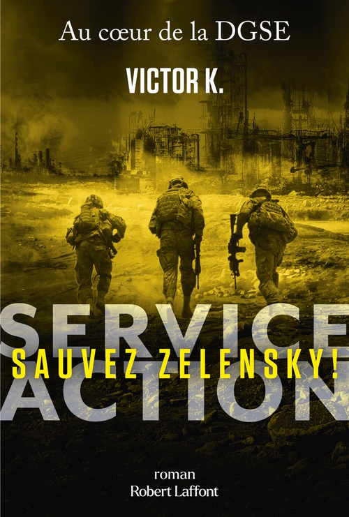 Couverture ebook de Service Action - Sauvez Zelensky !, de Victor K.