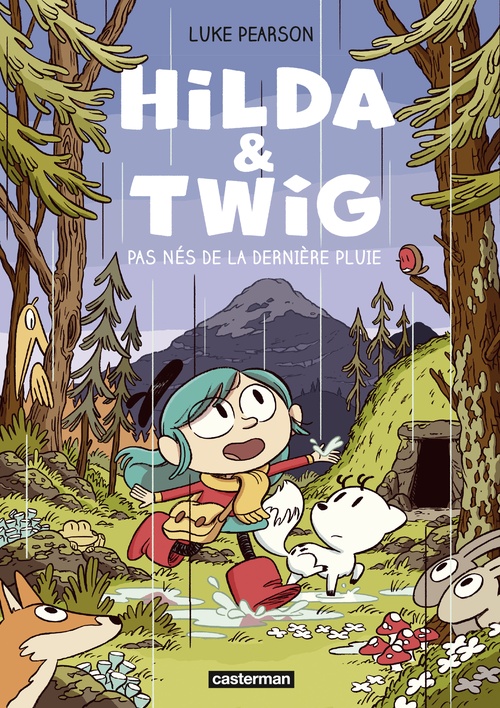 ebook cover of Hilda & Twig (Tome 1) - Pas nés de la dernière pluie, by Luke Pearson, Helene Dauniol-Remaud