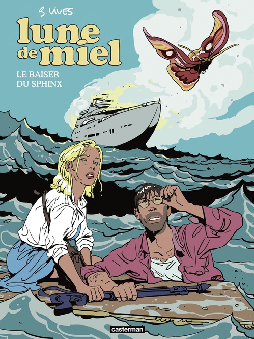 Couverture ebook de Lune de miel - Le Baiser du sphynx, de Bastien Vivès