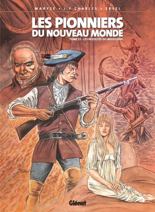 ebook cover of Les Pionniers du nouveau monde - Tome 23, by Ersel