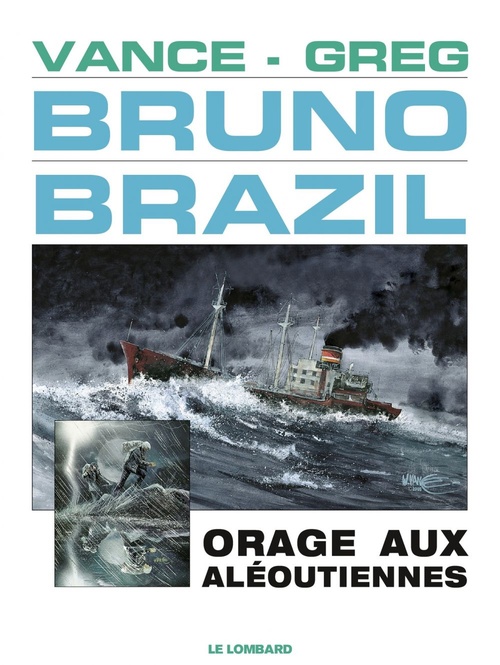 Couverture ebook de Bruno Brazil - Tome 8 - Orage aux Aléoutiennes, de GREG
