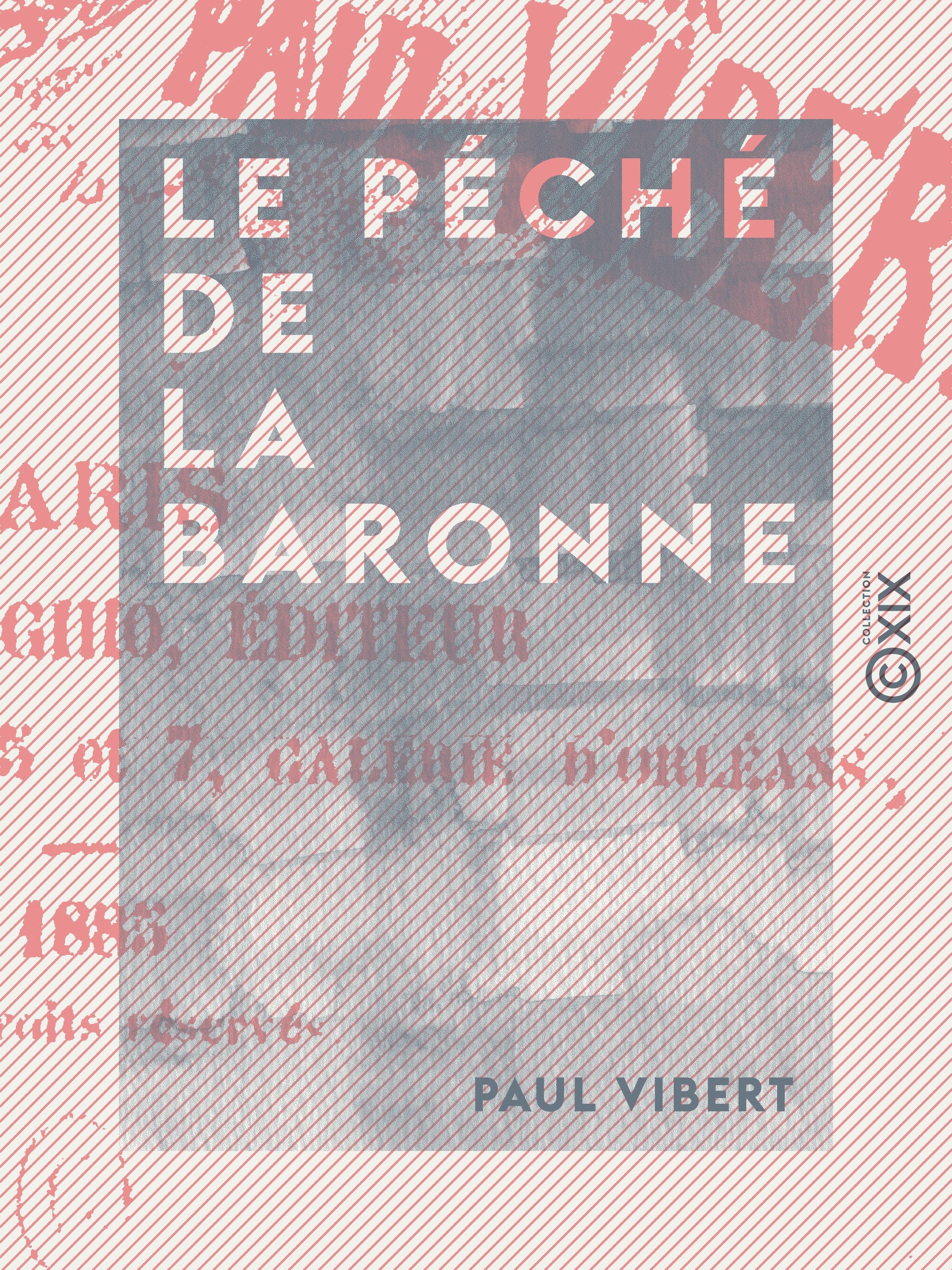 ebook cover of Le Péché de la baronne, by Paul Vibert