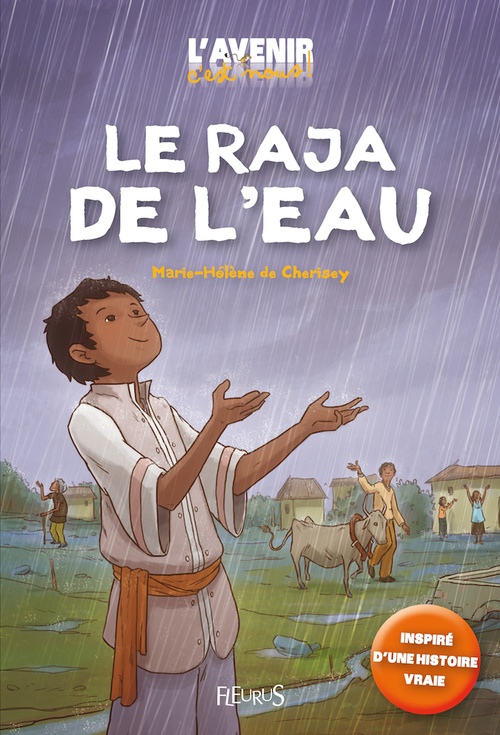Couverture ebook de Le raja de l'eau, de Marie-hélène de Cherisey