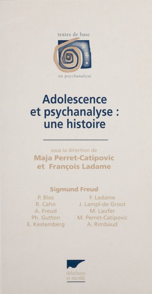 ebook cover of Adolescence et psychanalyse, by Ladame/Perret-Catipo