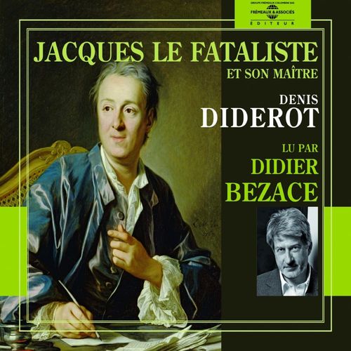 audiobook cover of Jacques le fataliste et son maître, by Denis Diderot