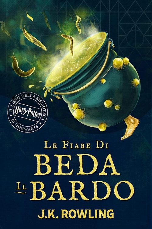 Couverture ebook de Le fiabe di Beda il Bardo, de J.K. Rowling