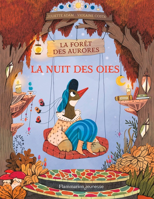 ebook cover of La forêt des aurores (Tome 1) - La nuit des oies, by Violaine Costa, Juliette Adam