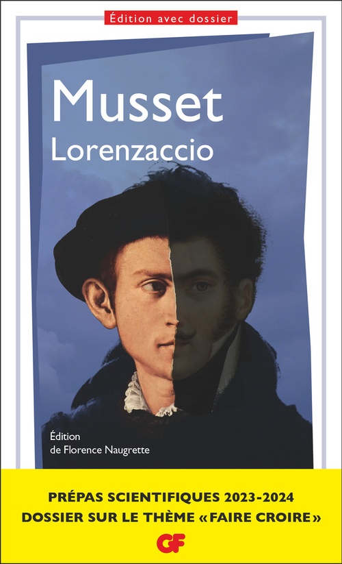 Couverture ebook de Lorenzaccio - Prépas scientifiques 2024, de Alfred de Musset