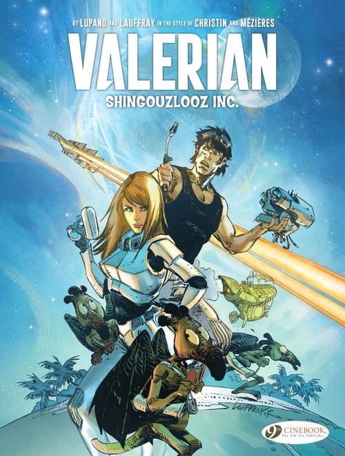 ebook cover of Valerian and Laureline by... - Shingouzlooz Inc., by Wilfrid Lupano