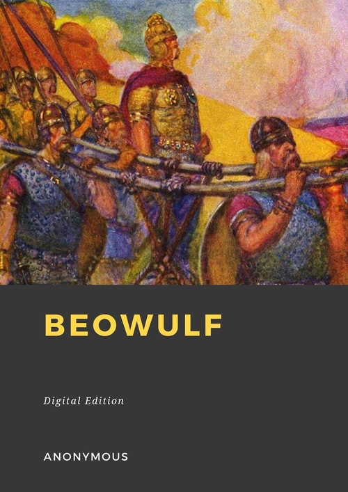 Couverture ebook de Beowulf, de Anonymous, John Mitchell Kemble
