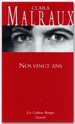 Couverture ebook de Nos vingt ans, de Clara Malraux