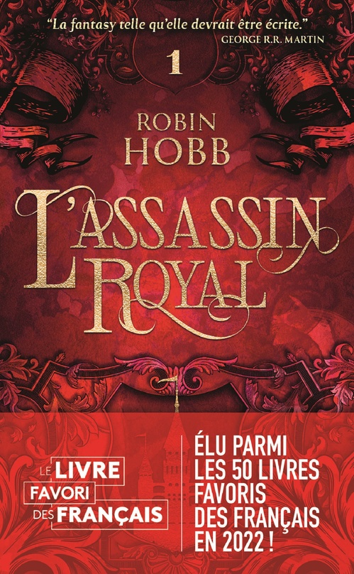 Couverture ebook de L'Assassin royal (Tome 1) - L'Apprenti assassin, de Robin Hobb