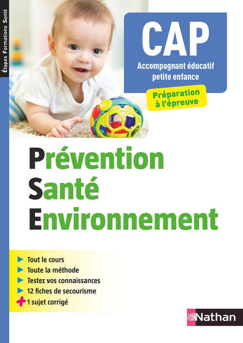 ebook cover of Prévention Santé Environnement - CAP Accompagnant Educatif Petite Enfance - 2019, by Catherine Barbeaux, Christelle Lorthios, Marie-Cécile Sénéchal