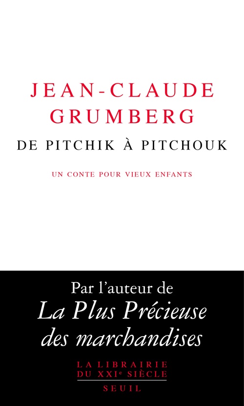 Couverture ebook de De Pitchik à Pitchouk, de Jean-Claude Grumberg