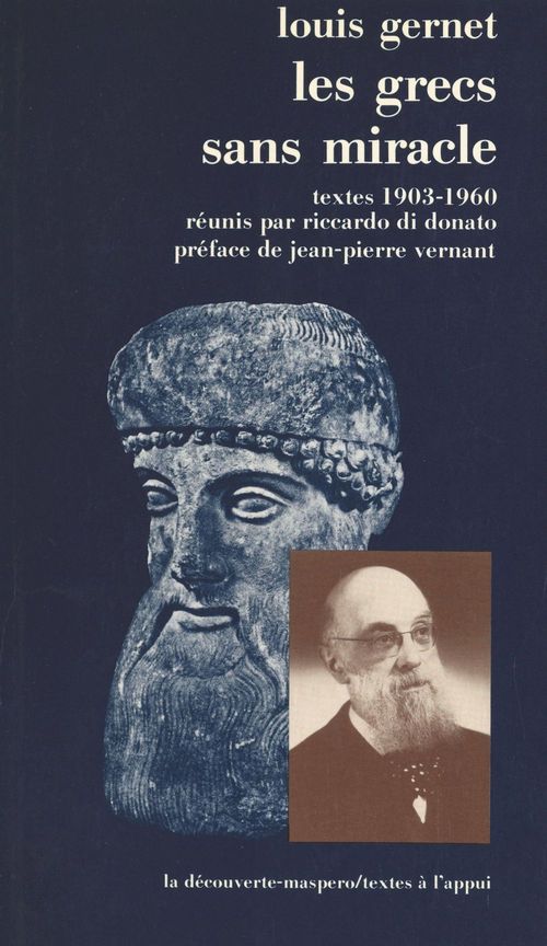 Couverture ebook de Les Grecs sans miracle, de Jacques Gernet