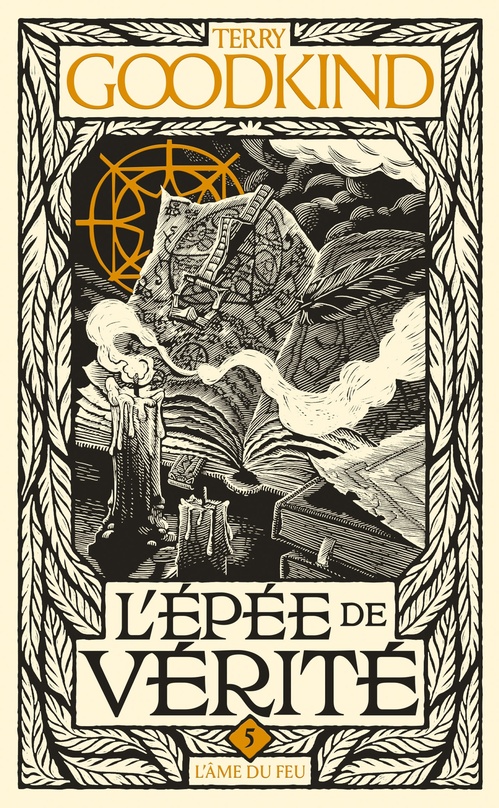 ebook cover of L'Épée de vérité, T5 : L'Âme du feu, by Terry Goodkind