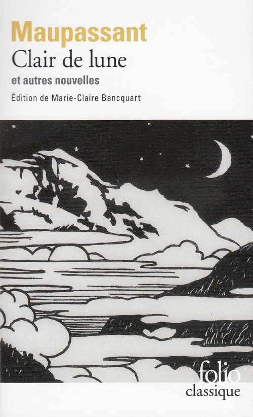 ebook cover of Clair de lune et autres nouvelles, by Guy de Maupassant