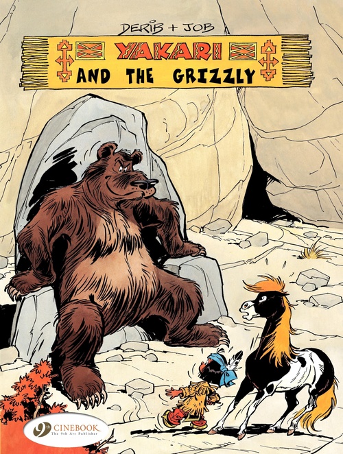 Couverture ebook de Yakari - Volume 4 - Yakari and the Grizzly, de Job, Derib