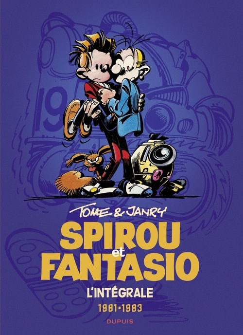 Couverture ebook de Spirou et Fantasio - L'intégrale - Tome 13 - Tome & Janry 1981-1983, de Tome