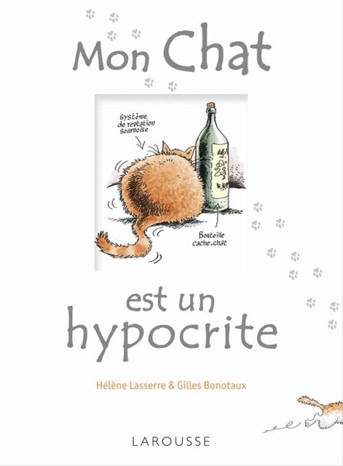 Couverture ebook de Mon chat est un hypocrite, de Bonotaux-B+ Lasserre
