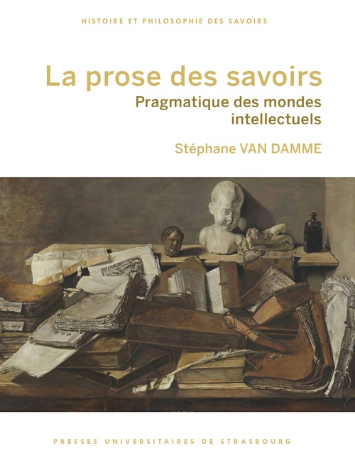 ebook cover of La prose des savoirs, by Stéphane Van Damme