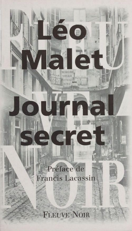Couverture ebook de Journal secret, de Leo Malet
