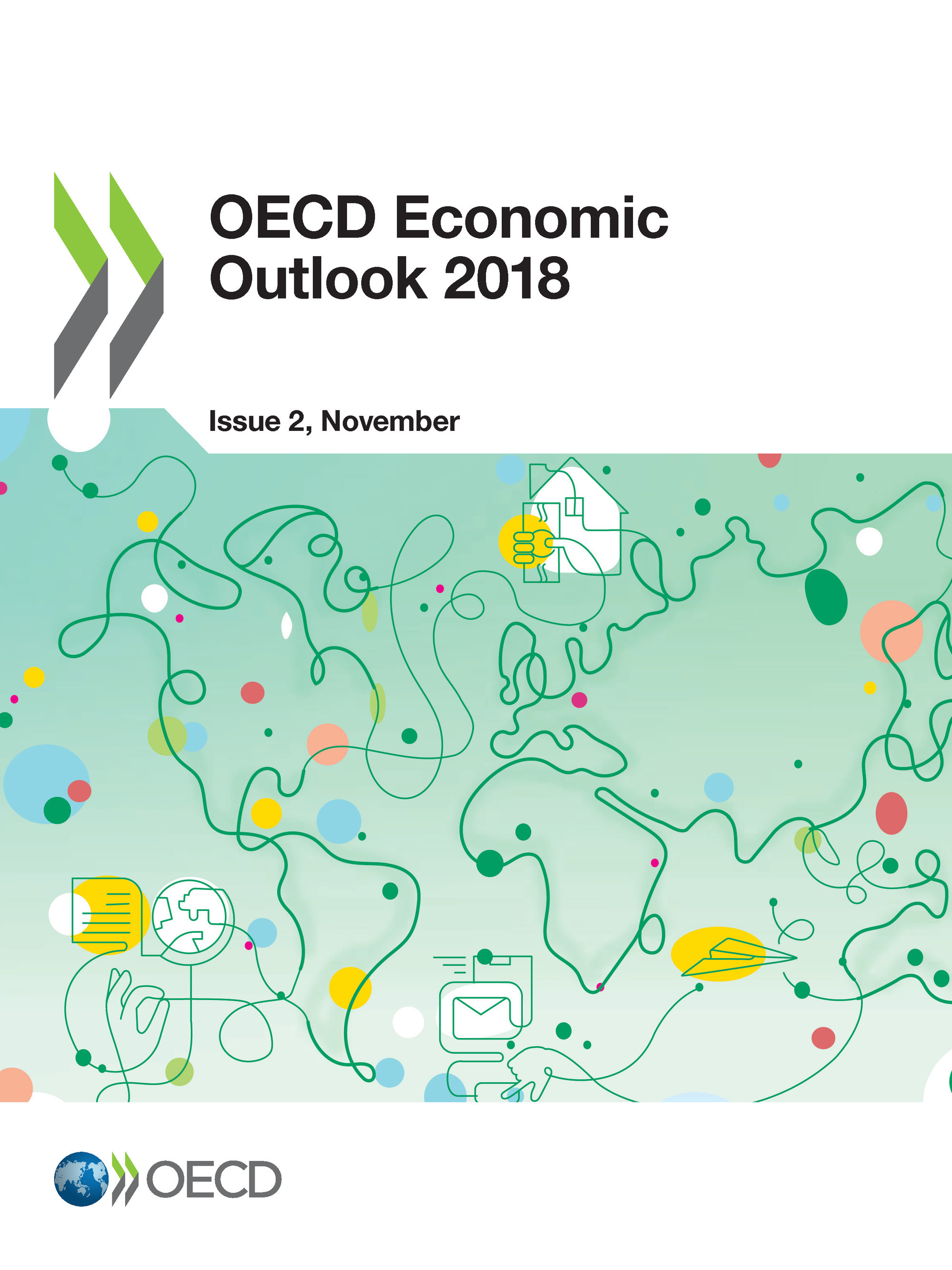 Couverture ebook de OECD Economic Outlook, Volume 2018 Issue 2, de Collectif