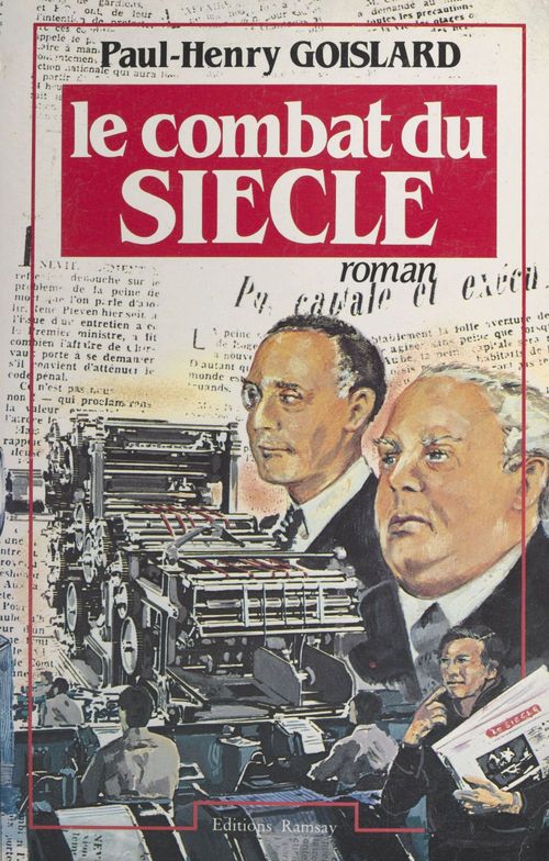 ebook cover of Le combat du siècle, by Paul-Henry Goislard