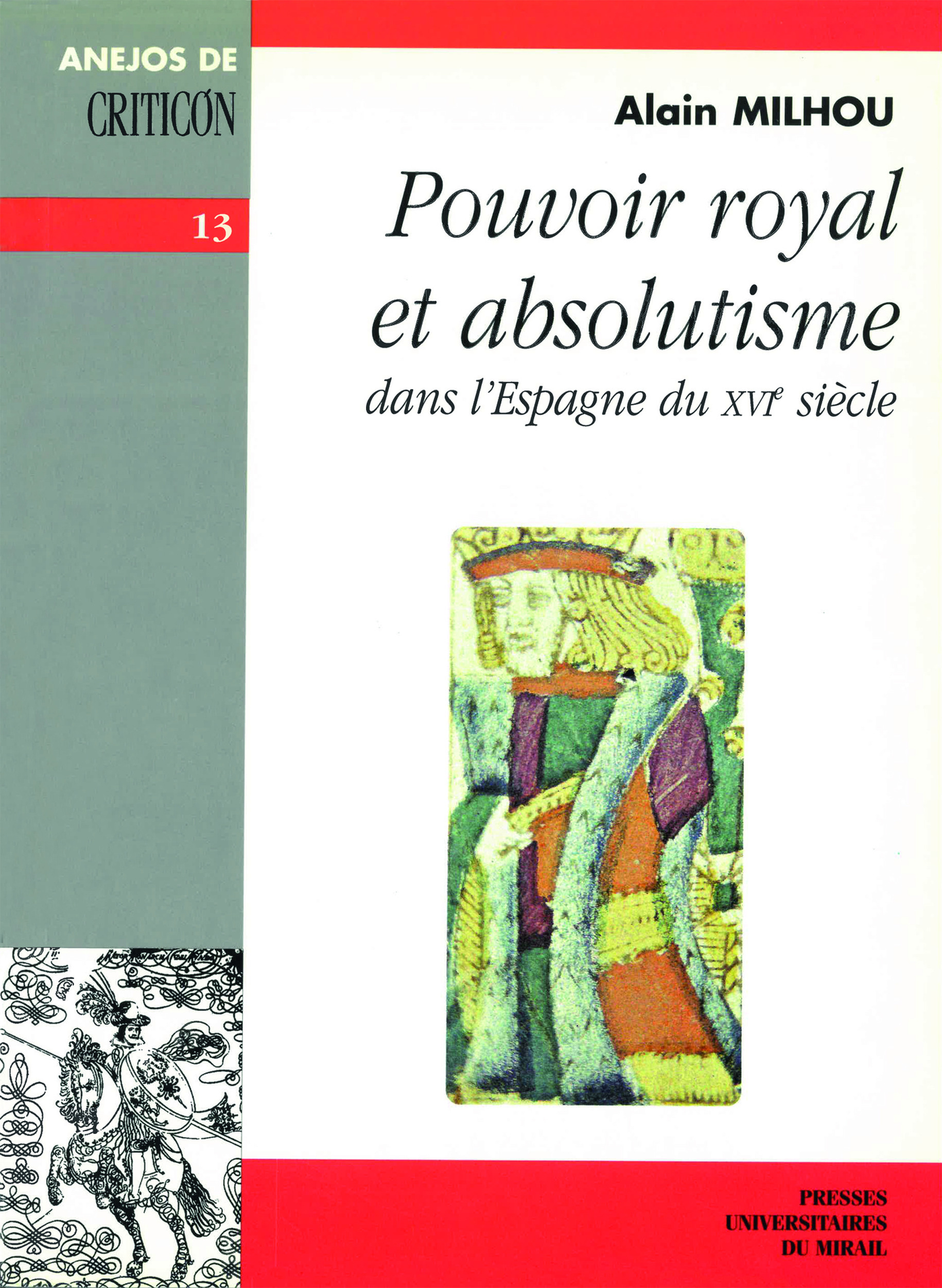 Couverture ebook de Pouvoir royal et absolutisme, de Alain Milhou