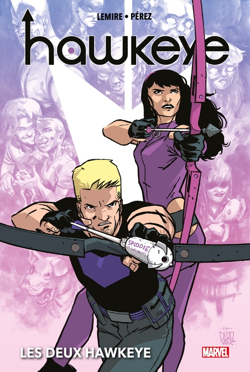 Couverture ebook de Hawkeye : Les deux Hawkeye, de Jeff Lemire