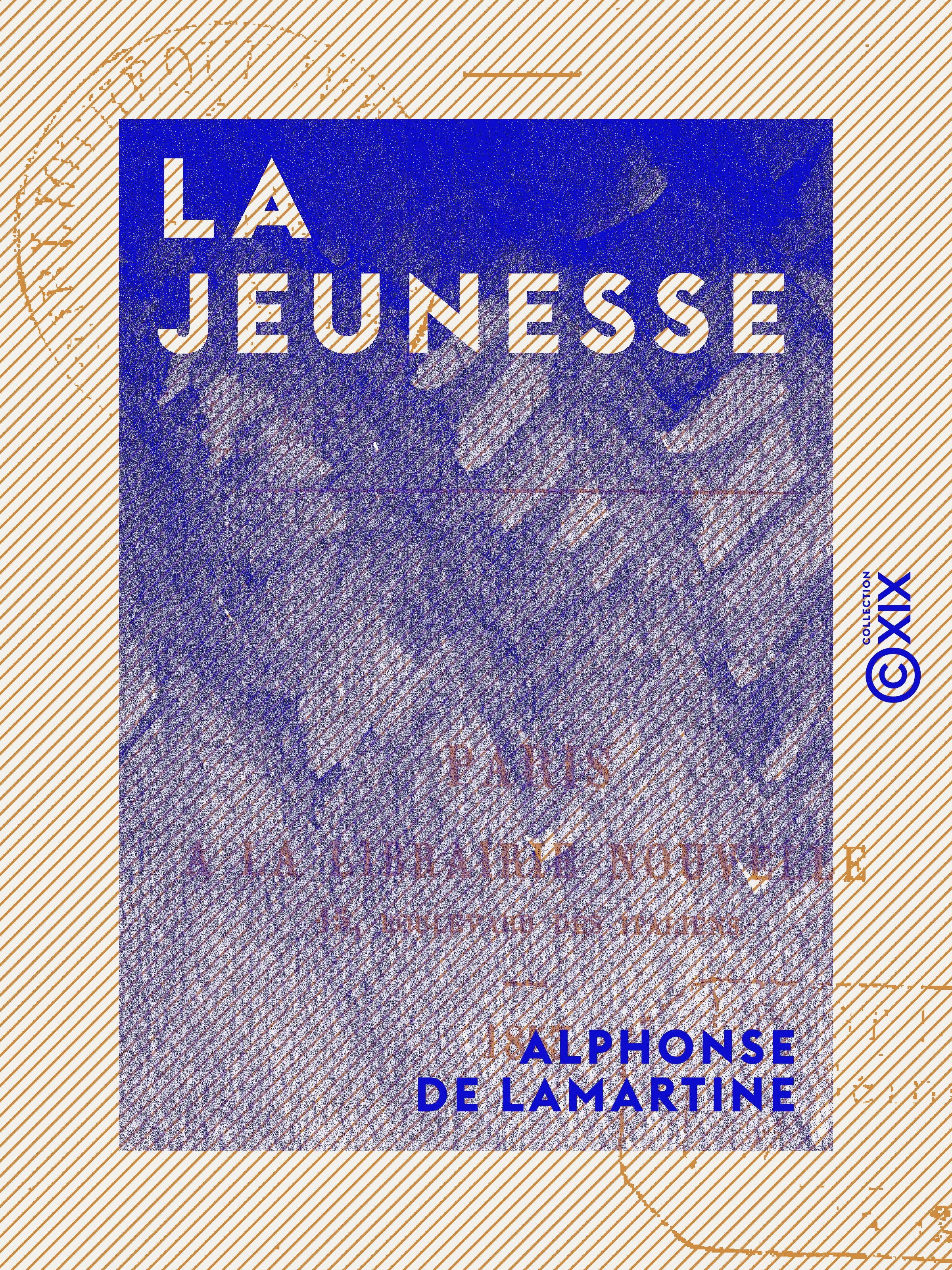 ebook cover of La Jeunesse, by Alphonse de Lamartine
