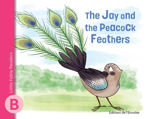 ebook cover of The Jay and the Peacock Feathers, by Annie-Claude Lebel