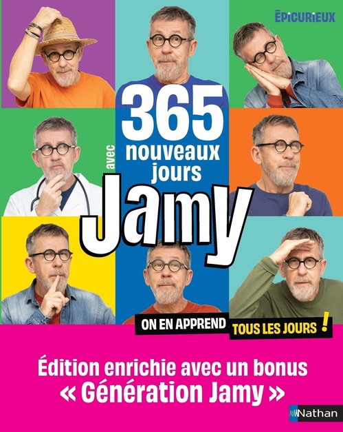 ebook cover of 365 nouveaux jours avec Jamy, by Jamy Gourmaud