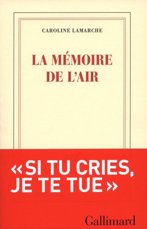 Couverture ebook de La mémoire de l'air, de Caroline Lamarche