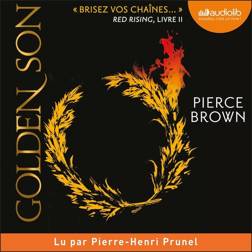audiobook cover of Golden Son - Red Rising, tome 2, by Pierce Brown