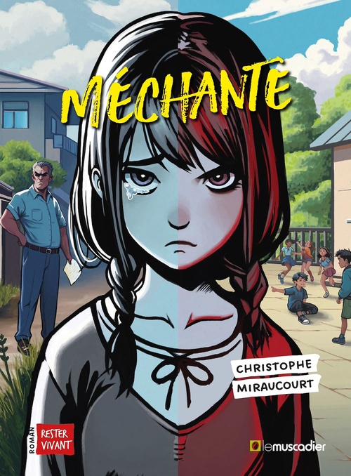 ebook cover of Méchante, by Christophe Miraucourt
