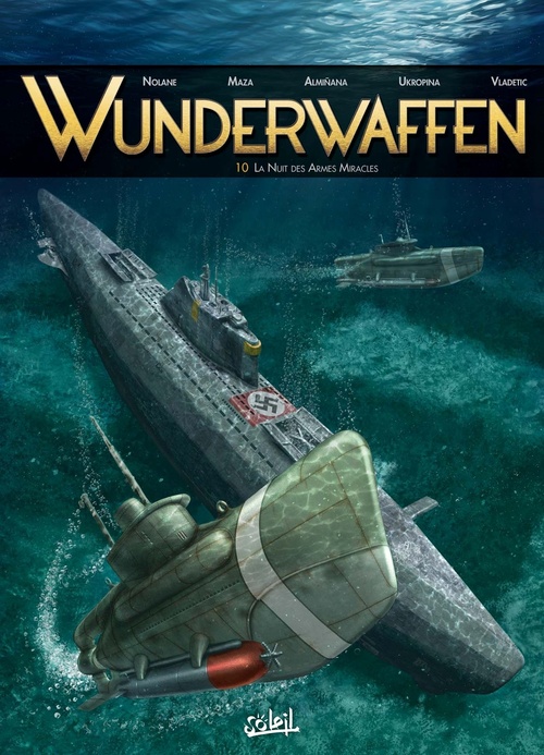 ebook cover of Wunderwaffen T10 - La Nuit des armes miracles, by Richard D. Nolane