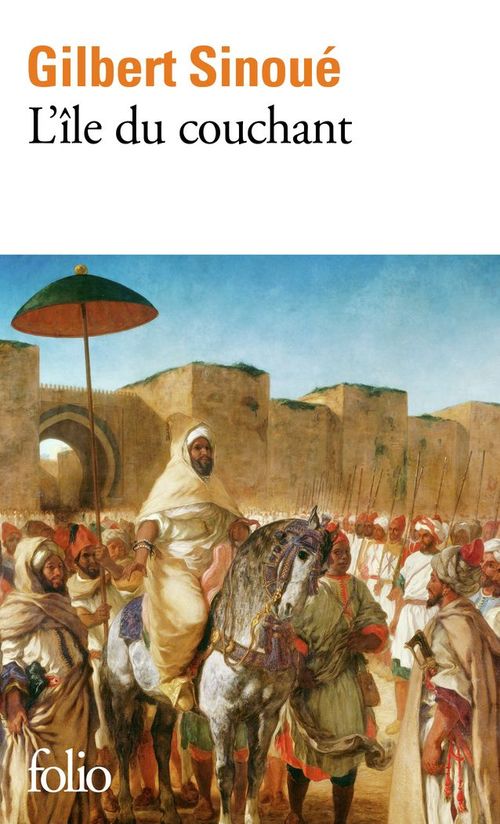Couverture ebook de L'île du couchant, de Gilbert Sinoué