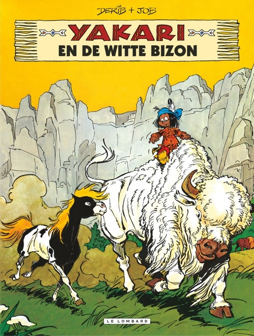 ebook cover of Yakari en de witte bizon, by Job