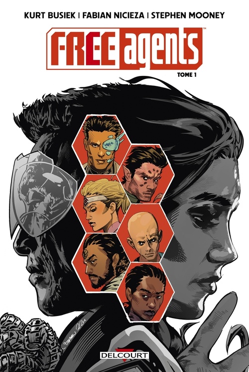 Couverture ebook de Free Agents T01, de Kurt Busiek