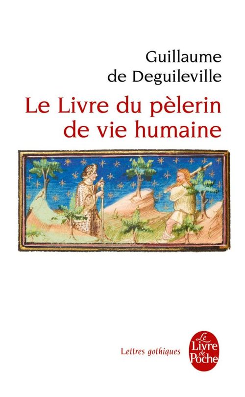 ebook cover of Le livre du pèlerin de vie humaine, by Guillaume de Deguileville